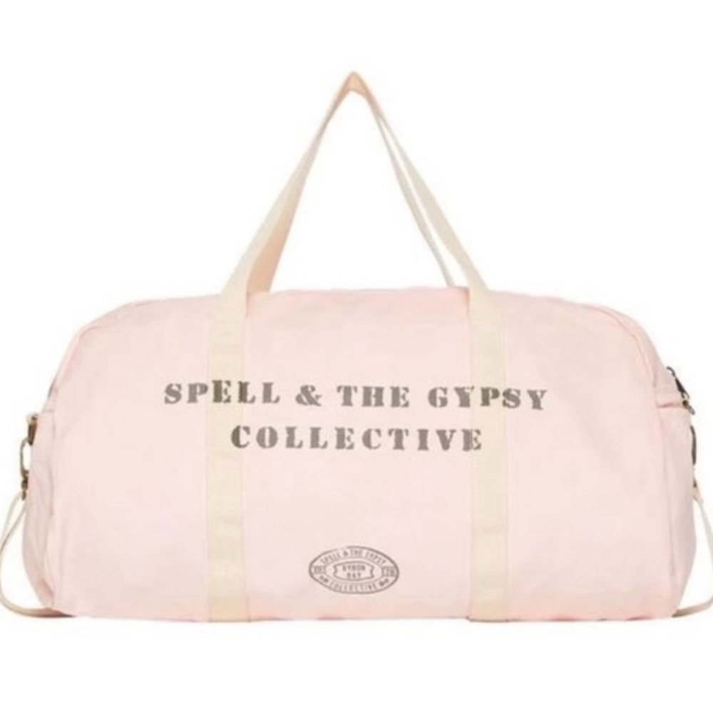 Spell & the Gypsy blush pink duffel bag OS